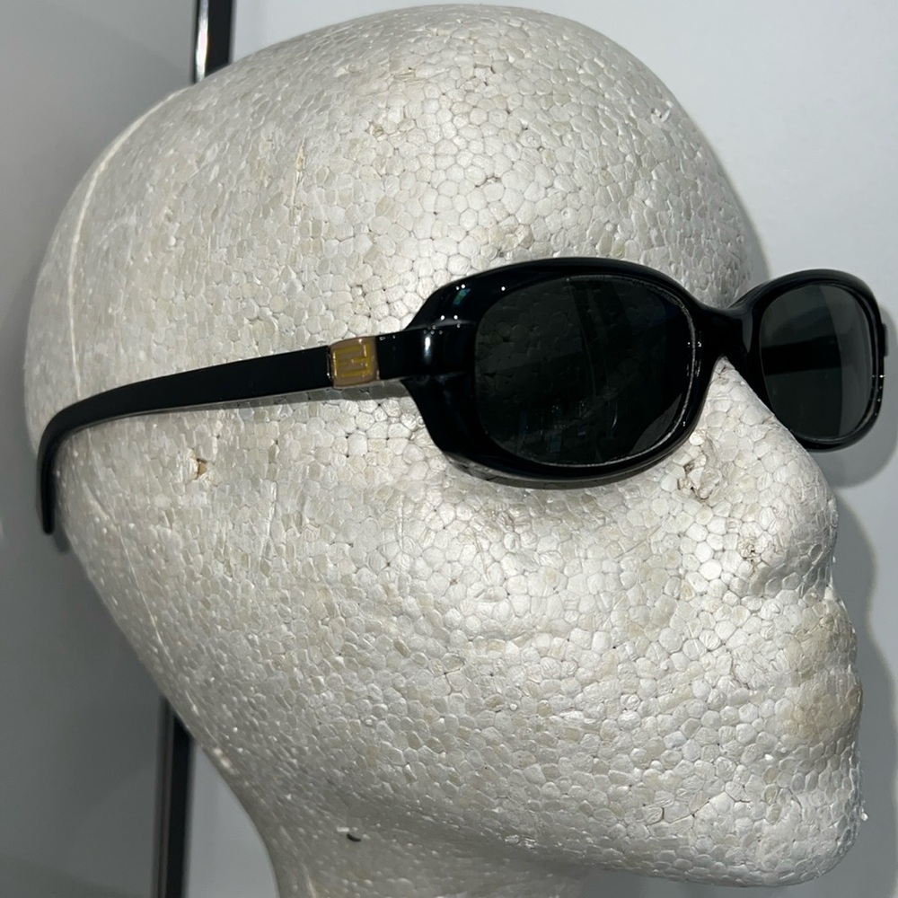 Fendi Small Black Sunglasses With Case